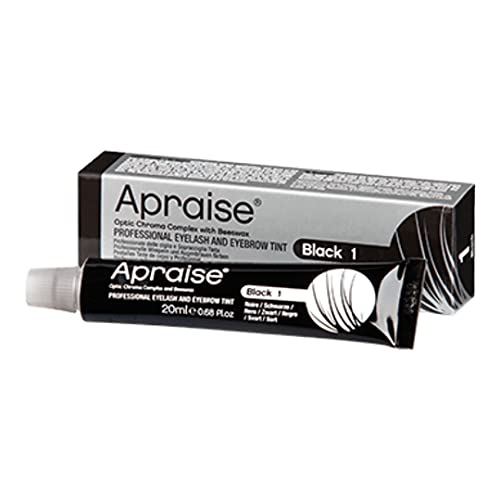 Apraise, henna do brwi i rzęs 1 Black, 20 ml