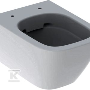 Wisząca miska WC Smyle Square lejowa, B35 cm, H33 cm, T49 cm, krótka, Rimfree 500.379.01.1 Wisząca miska WC Smyle Square lejowa, B35 cm, H33 cm, T49 cm, krótka, Rimfree 500.379.01.1