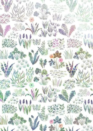 Komar Fototapeta z włókniny Flower Farm Rozmiar: 200 x 280 cm (szerokość wysokość) kwiaty, sypialnia, pokój dziecięcy, tapeta IAX4 0006