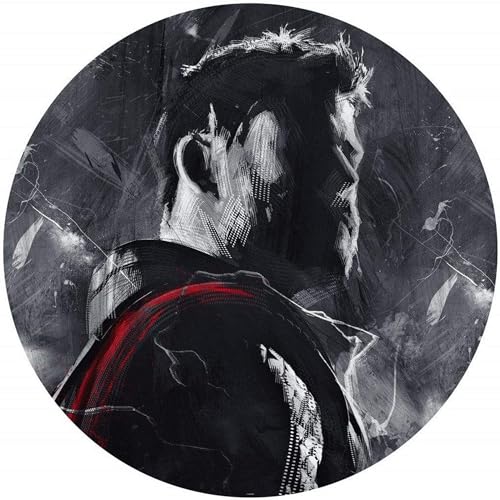 Marvel Komar DOT okrągła i samoprzylepna fototapeta z włókniny Avengers Painting Thor Ø 125 cm naklejka na ścianę, tapeta, pokój dziecięcy, tatuaż ścienny DD1 048 - obrazek 1