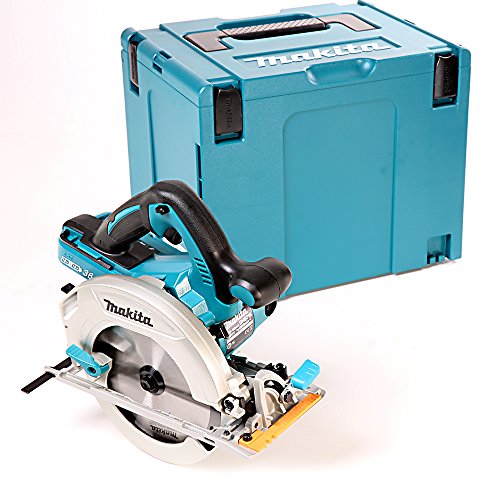 Makita DHS710ZJ Twin 18V (36V) Li ion LXT 185mm piła tarczowa dostarczana w obudowie Makpac baterie i ładowarka nie są dołączone - obrazek 1
