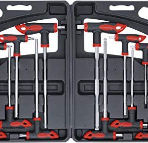 BGS Diy 90 Zestaw wkrętaków typu T z bocznym grotem gniazdo sześciokątne / profil (do Torx) 16 szt. BGS Diy 90 Zestaw wkrętaków typu T z bocznym grotem gniazdo sześciokątne / profil (do Torx) 16 szt.