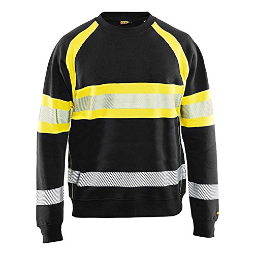 Blakläder Sweter „High Vis”, rozmiar 1 sztuka, 4XL, czarny/żółty, 3359115899334XL