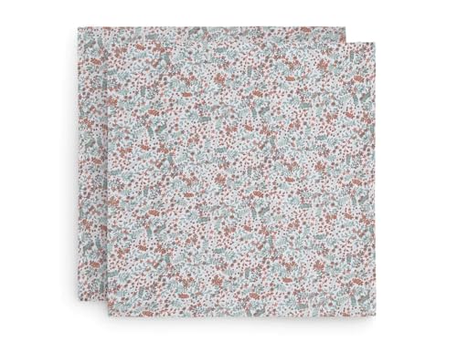 Jollein Hydrofilowe chusty uniwersalne Bloom, 2 szt., 115×115 cm