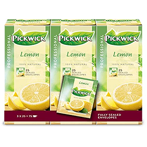 Thee Pickwick Fair Trade lemon 25×1,5gr Omdoos ma 3 pak x 25 sztuk sztuki