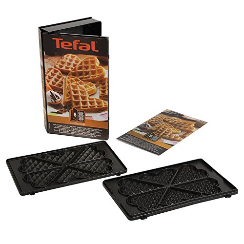 TEFAL XA8006 - Wymienne płyty do gofrów w kształcie serca - Czarny - obrazek 1