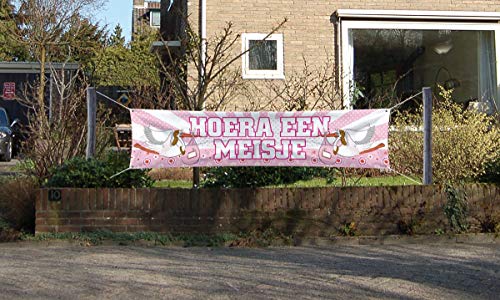 Folat Banner Hooray to dziewczynka 177×41 cm