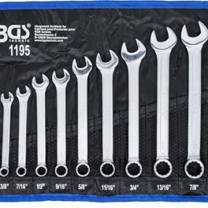 BGS 1195 Zestaw kluczy płasko oczkowych calowe 1/4″ 15/16″ 12 szt.