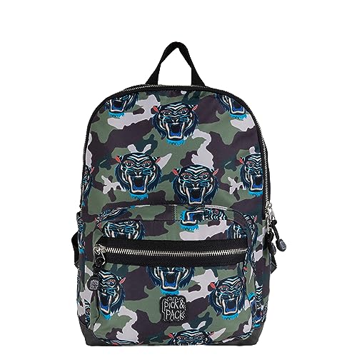 Pick & Pack Dangerous Cat AOP Backpack M Tarnung - obrazek 1