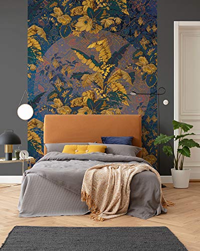 Komar Fototapeta z włókniny Orient D OR tapeta XXL, dekoracja, styl secesyjny, sypialnia, salon, biuro, korytarz wymiary 200 x 270 cm (szerokość wysokość) HX4 028 - obrazek 1