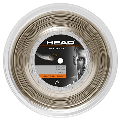 HEAD Lynx Tour Reel struny tenisowe dla dorosłych, uniseks, kolor szampański, 16