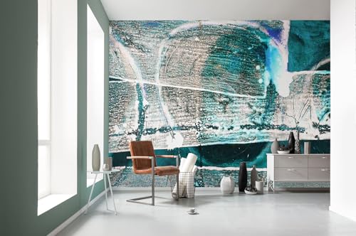 Komar Fototapeta z włókniny ślady Imbricating wymiary 500 x 280 cm (szerokość wysokość) tapeta ścienna do salonu, sypialni, biura, korytarza, dekoracja PRH 0318 - obrazek 1