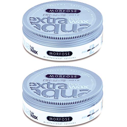 Morfose Ultra Aqua Hair Gel Wax Shining żelowy wosk nabłyszczający do stylizacji włosów dla mężczyzn, 175 ml - obrazek 1