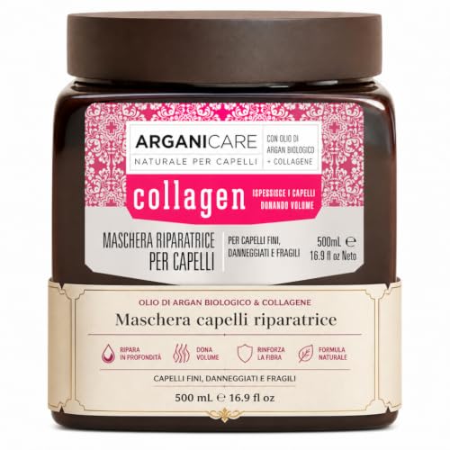 ArganiCARE Odżywka do włosów For Thin, Damaged & Brittle Hair 500 ml, cena/100 ml: 4,39 EUR