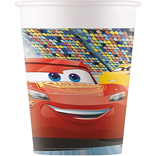 Kubeczki Papierowe (Wm), Cars 3 (Disney), 200Ml, 8 Szt. (Sup Label)