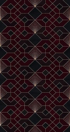 Komar Fototapeta z włókniny COQUILLES Rouges tapeta, XXL, dekoracja, styl młodzieżowy, sypialnia, pokój dzienny, biuro, korytarz wymiary 150 x 280 cm (szerokość wysokość) HX3 010, kolorowa