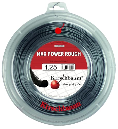 Kirschbaum Rolka strunowa Max Power Rough, antracyt, 200 m, 0105260218400010