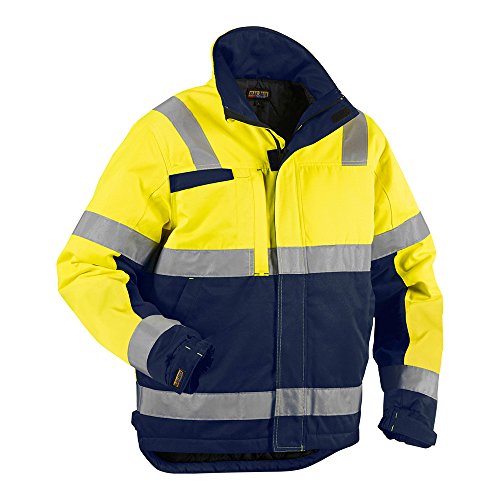 Blåkläder Workwear kurtka zimowa High Vis kl. 3 "4862", żółta/granatowa, M, 1 sztuka, 67 48621811 3389 M - obrazek 1
