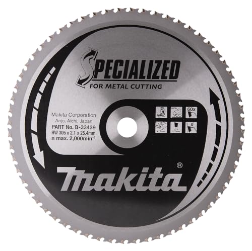 Makita B 33439 Specjalistyczne ostrze do cięcia metalu 305x25.4x60T - obrazek 1