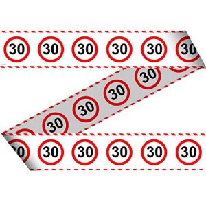 Baner taśma Znak zakazu 30stka 15 m 1 szt. Baner taśma Znak zakazu 30stka 15 m 1 szt.