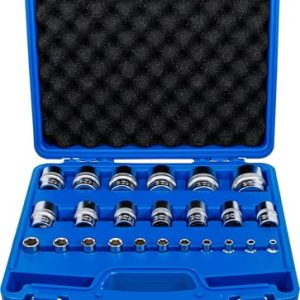 BGS 2246 Zestaw nasadek sześciokątnych 6,3 mm (1/4″), 12,5 (1/2″) calowe 24 szt. BGS 2246 Zestaw nasadek sześciokątnych 6,3 mm (1/4″), 12,5 (1/2″) calowe 24 szt.