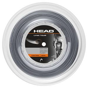 HEAD Lynx Tour Reel struna tenisowa dla dorosłych, uniseks, szara, 16