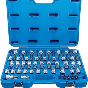 BGS 5188 Zestaw nasadek do bitów 12,5 mm (1/2″), 8 (5/16″) 49 szt.