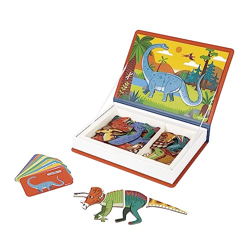 Janod Magnetibook Dinozaury - obrazek 1