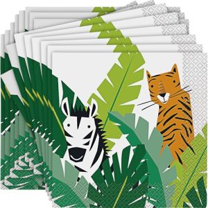 Serwetki papierowe 16,5 cm impreza z safarii opakowanie 16 sztuk Serwetki papierowe 16,5 cm impreza z safarii opakowanie 16 sztuk