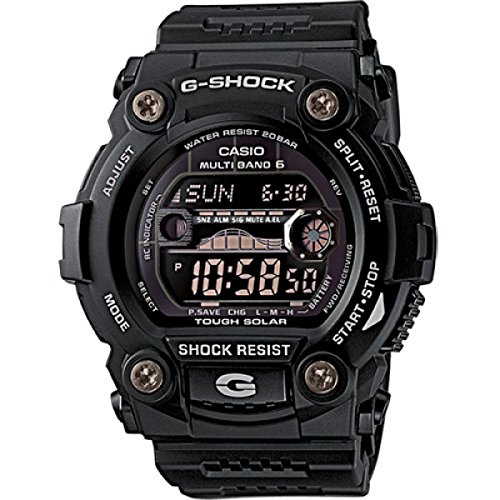 Casio G Shock Mężczyźni Zegarek, Czarny, Ø 50 mm