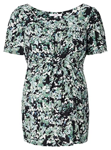 Noppies Bluzka damska Blouse Osakis z krótkim rękawem na całej długości, Black P090, 42