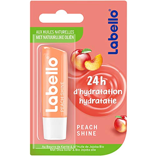 NIVEA Labello Peach Shine Balsam do ust 4,8 g