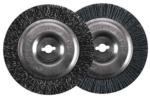 Einhell Szczotki Zamienne Nylon i Stal do Czyścika Fug - 3424115 - 2 szt. - obrazek 1