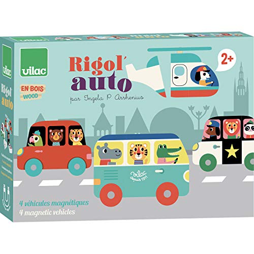 Vilac Rigol’auto Ingela P. Arrhenius – Magnetyczny, Wielokolorowy – XVC-7603