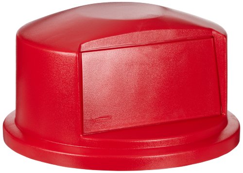 Rubbermaid Commercial Products 0,112 cu m Dome Top czerwony Rubbermaid Commercial Products 0,112 cu m Dome Top czerwony