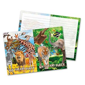 Folat Zaproszenia na safari 8 sztuk Folat Zaproszenia na safari 8 sztuk
