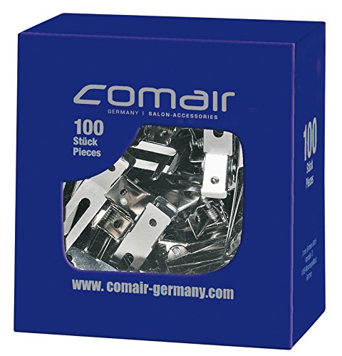 Klipsy COMAIR krótkie dwuczęściowe, 100 szt.