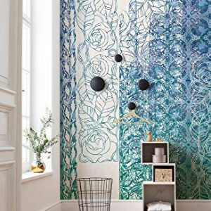 Komar Fototapeta z włókniny ART NOUVEAU BLEU tapeta XXL, kwiaty, secesja, sypialnia, salon, biuro, korytarz wymiary 250 x 280 cm (szerokość wysokość) HX5 039 Komar Fototapeta z włókniny ART NOUVEAU BLEU tapeta XXL, kwiaty, secesja, sypialnia, salon, biuro, korytarz wymiary 250 x 280 cm (szerokość wysokość) HX5 039