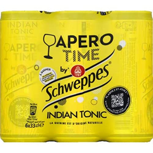 24 x Schweppes Indian Tonic (jednorazowa puszka 0,33 l) niskokaloryczna - obrazek 1