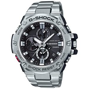 Casio G-Shock G-Steel GST-B100D-1AER Zegarek Męski Srebrny Casio G-Shock G-Steel GST-B100D-1AER Zegarek Męski Srebrny