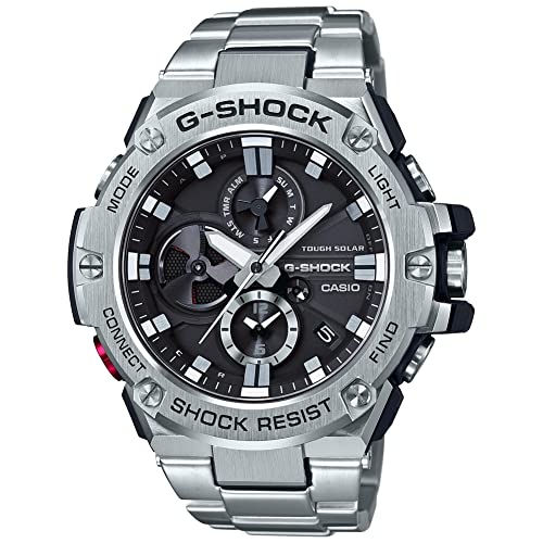 Casio G-Shock G-Steel GST-B100D-1AER Zegarek Męski Srebrny
