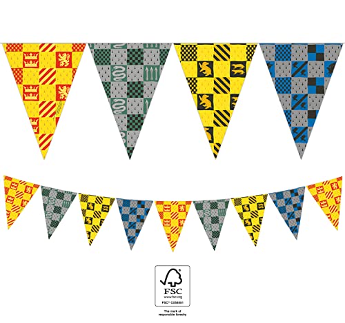 Baner Harry Potter Hogwarts Houses Flagi