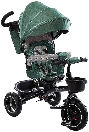 Kinderkraft Spinstep Rowerek Trójkołowy Pastel Green - obrazek 1