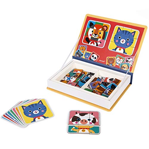 Janod Magnetibook Animals Puzzle