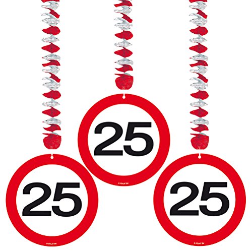 Folat 05124 Spirala wirnika znaki drogowe 3 szt. Liczba: 25 - obrazek 1
