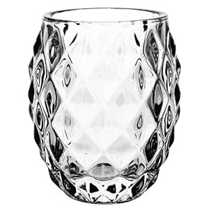 Olympia GM227 szklany świecznik na podgrzewacze, diament, 75 mm, przezroczysty (6 sztuk) Olympia GM227 szklany świecznik na podgrzewacze, diament, 75 mm, przezroczysty (6 sztuk)