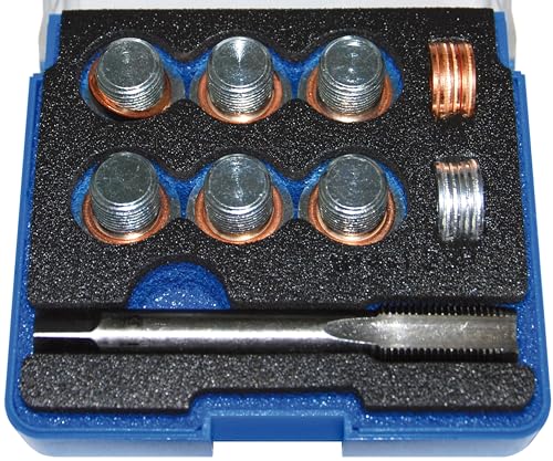 BGS 151 Zestaw do naprawy gwintów spustu oleju M14 x 1,25 mm - obrazek 1