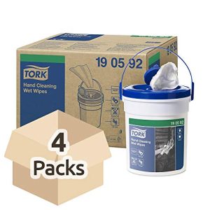 Tork 190592 wilgotne ściereczki do czyszczenia, białe (4 sztuki)