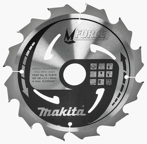 Makita B 31974 M FORCE brzeszczot 190 x 30 12Z - obrazek 1