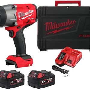 Milwaukee M 18 Onefhiwf12 502X Klucz Udarowy, Czerwony/Czarny, 14,5 x 48,4 36,9 cm; 7,6 kg Milwaukee M 18 Onefhiwf12 502X Klucz Udarowy, Czerwony/Czarny, 14,5 x 48,4 36,9 cm; 7,6 kg